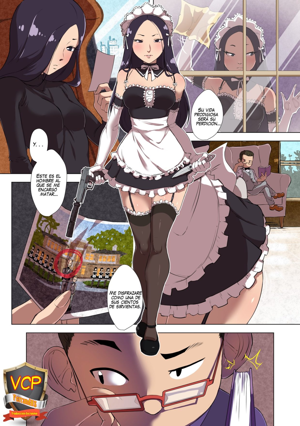 Amo ❤ [ChromoDomo] Spy Girl Doujin Henta en español