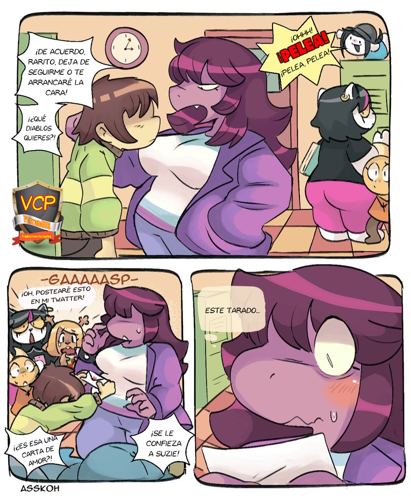 Amo ❤ [Asskoh] Susie x Kris (Deltarune Porn) en español