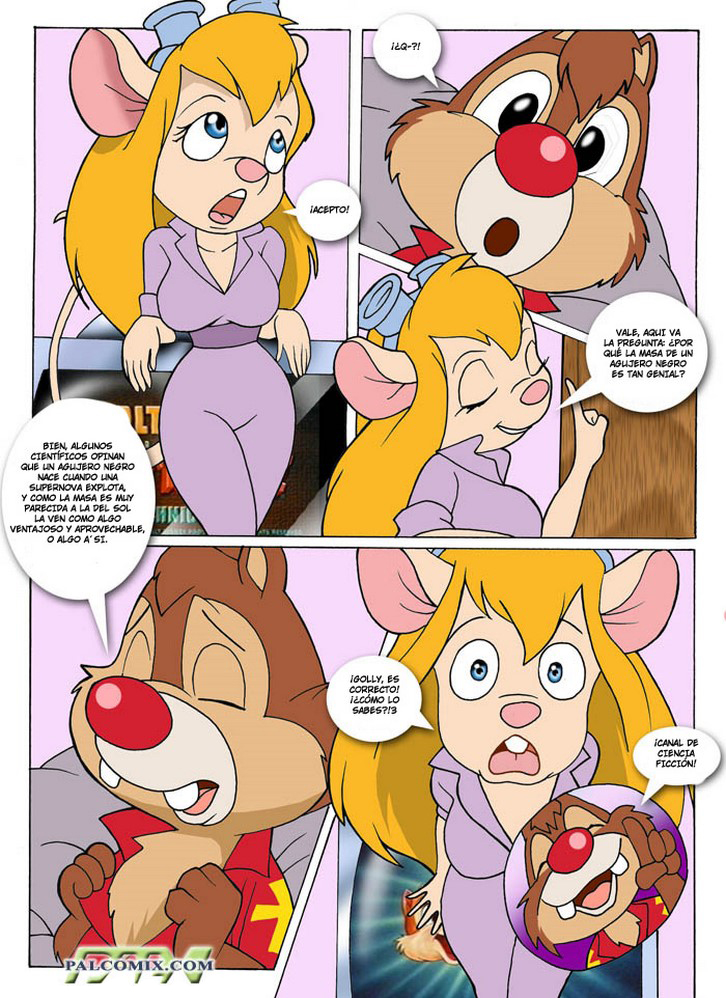 CHIP and DALE - Rescue Rodents parte 1 [Palcomix]