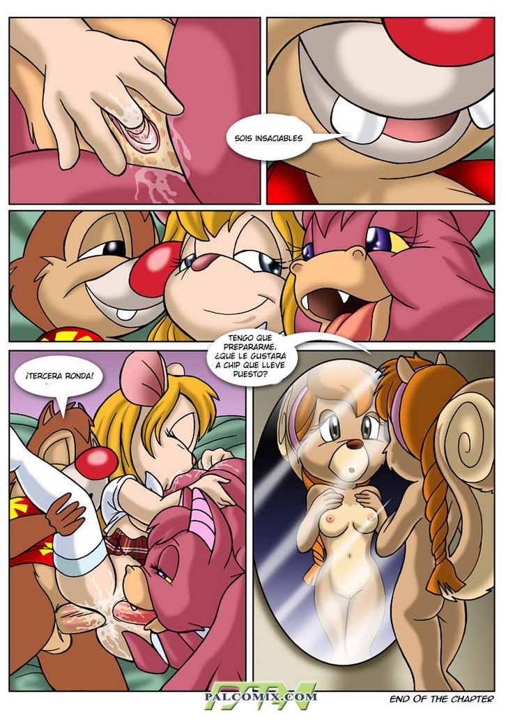 CHIP and DALE - Rescue Rodents parte 2 [Palcomix]