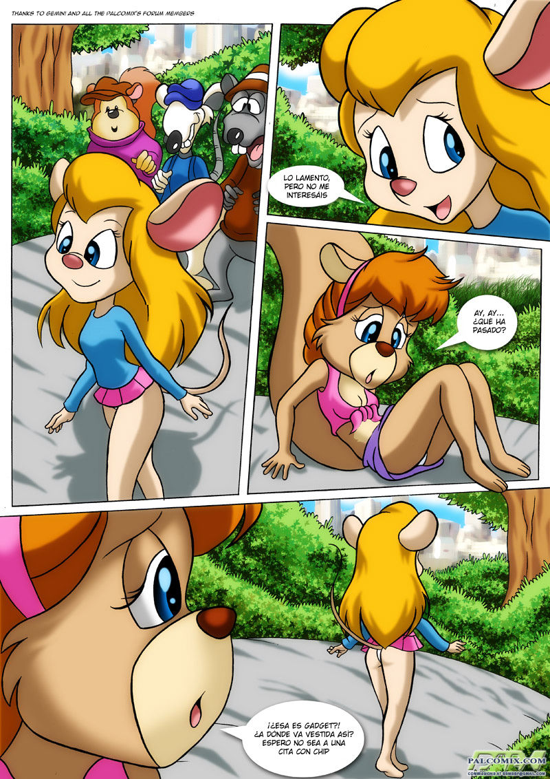 CHIP and DALE - Rescue Rodents parte 3 [Palcomix]