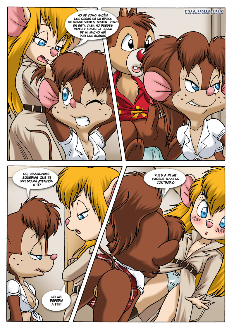 CHIP and DALE - Rescue Rodents parte 4 [Palcomix]