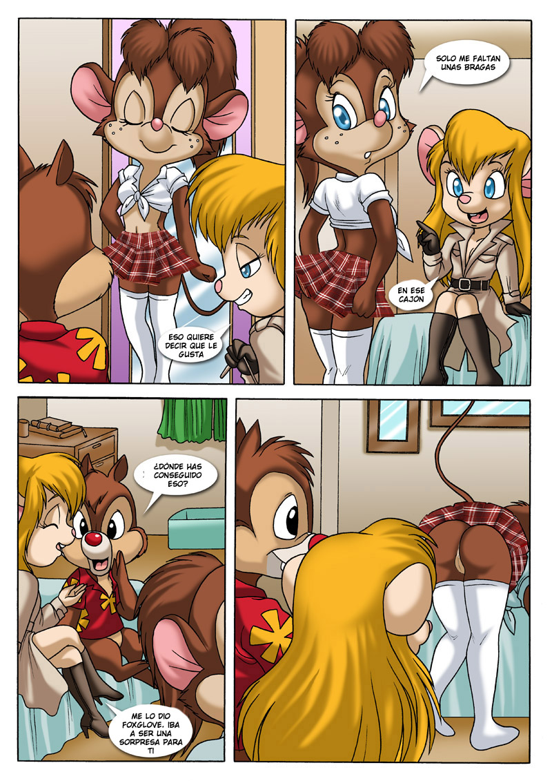 CHIP and DALE - Rescue Rodents parte 4 [Palcomix]